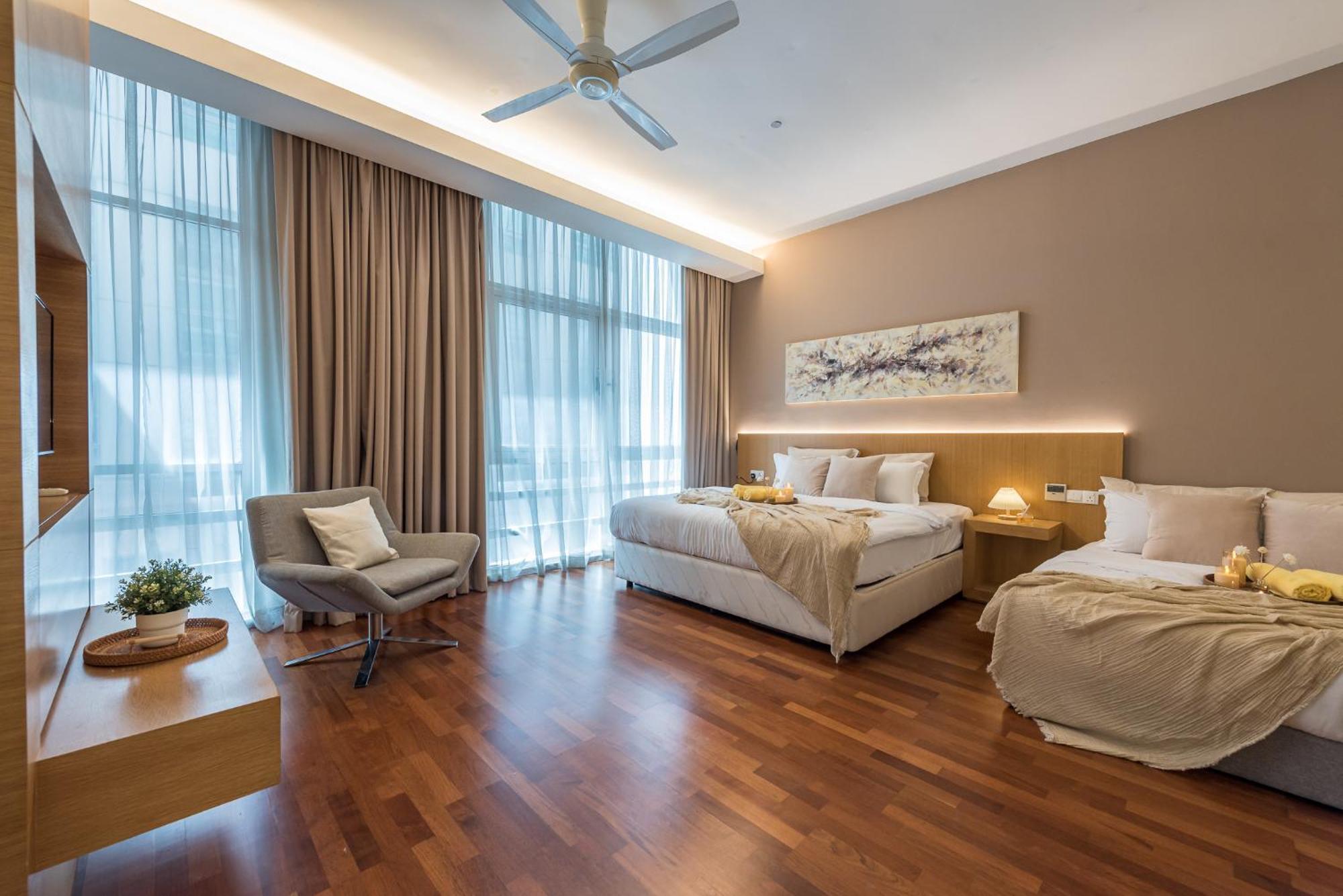 2-6pax Cozy With Bathtub Near Klcc Appartement