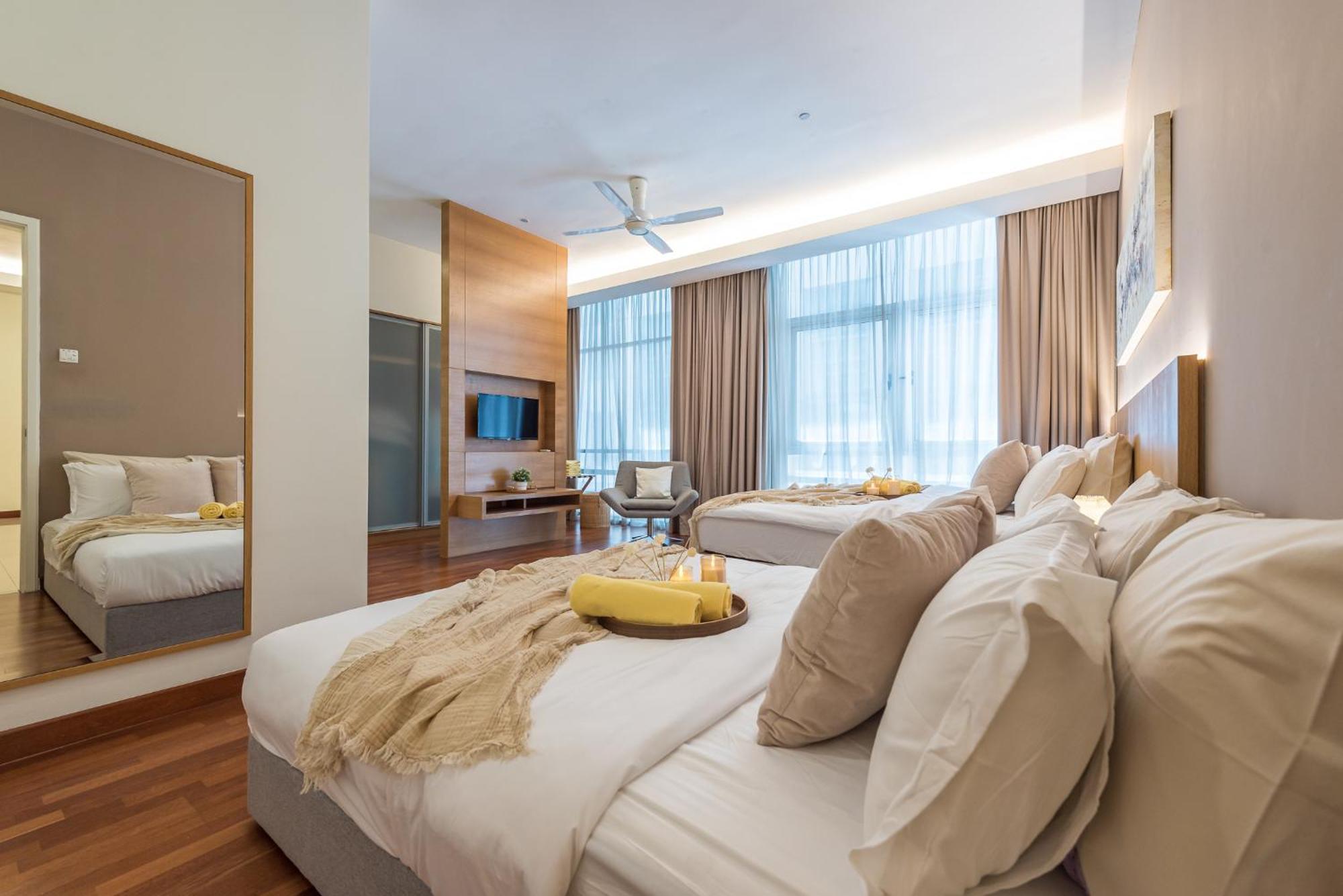 Pangsapuri 2-6pax Cozy With Bathtub Near Klcc