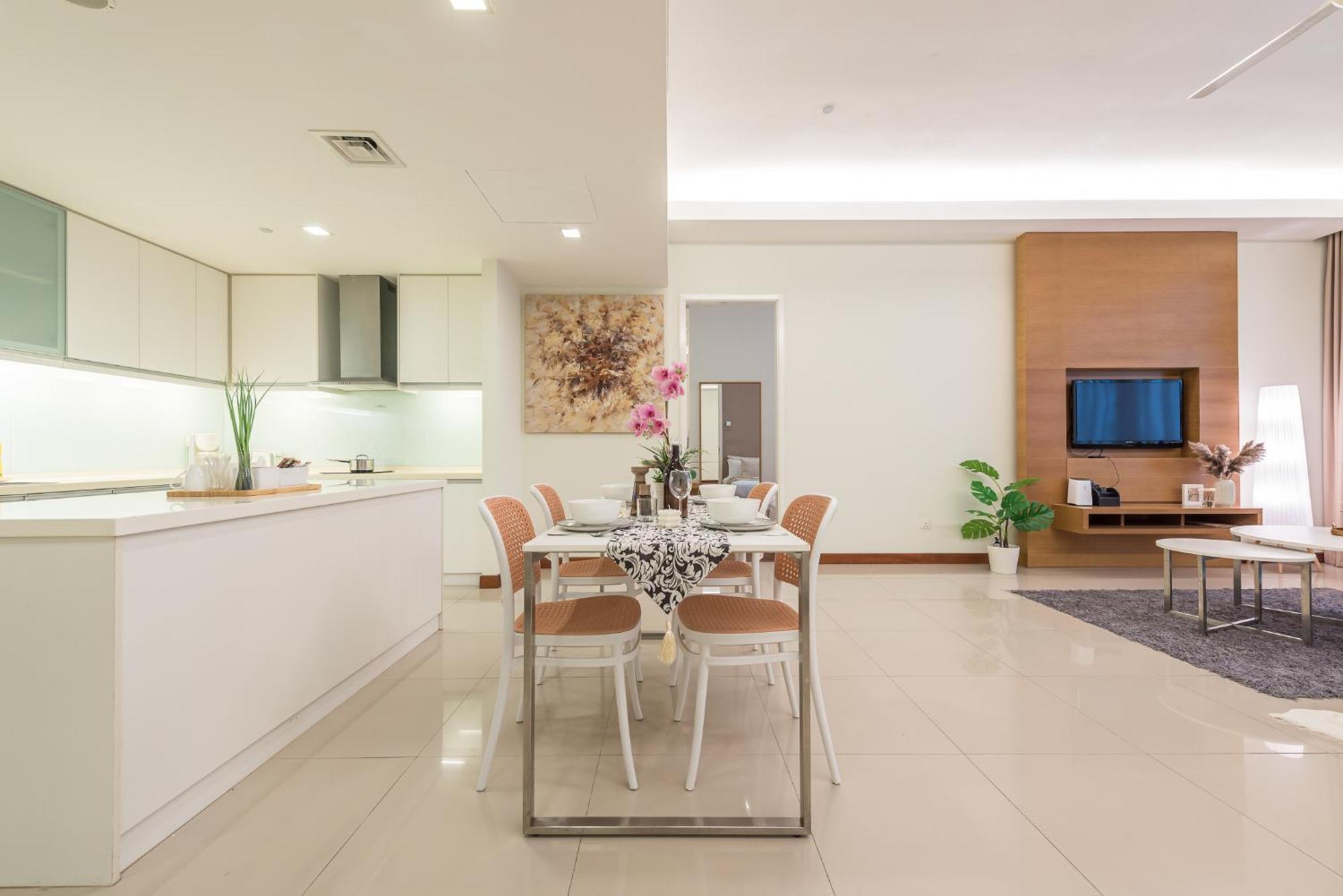2-6pax Cozy With Bathtub Near Klcc Pangsapuri