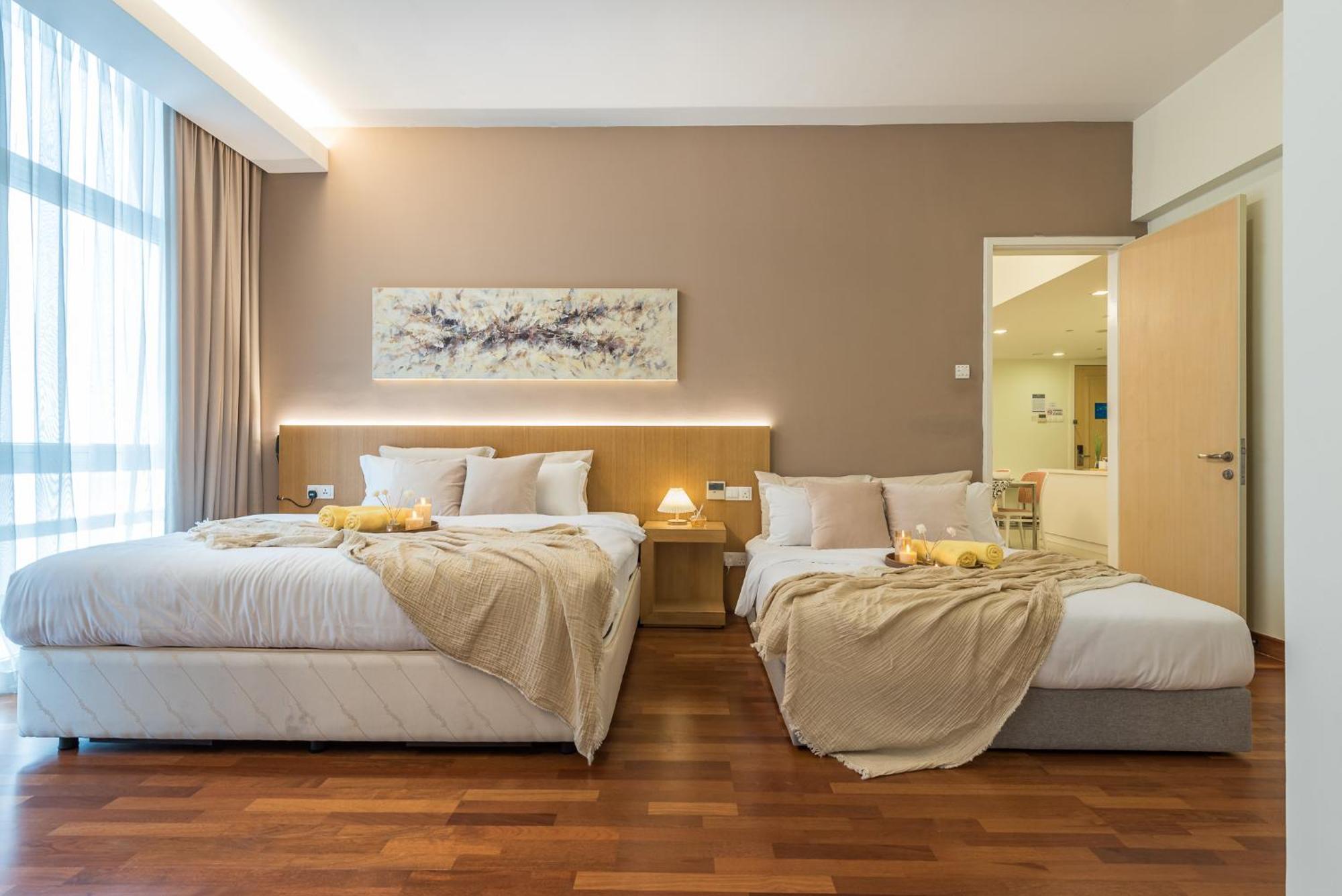 2-6pax Cozy With Bathtub Near Klcc Pangsapuri Kuala Lumpur