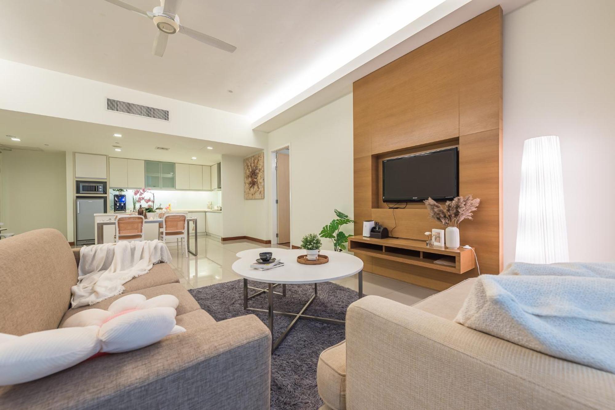 Pangsapuri 2-6pax Cozy With Bathtub Near Klcc Kuala Lumpur